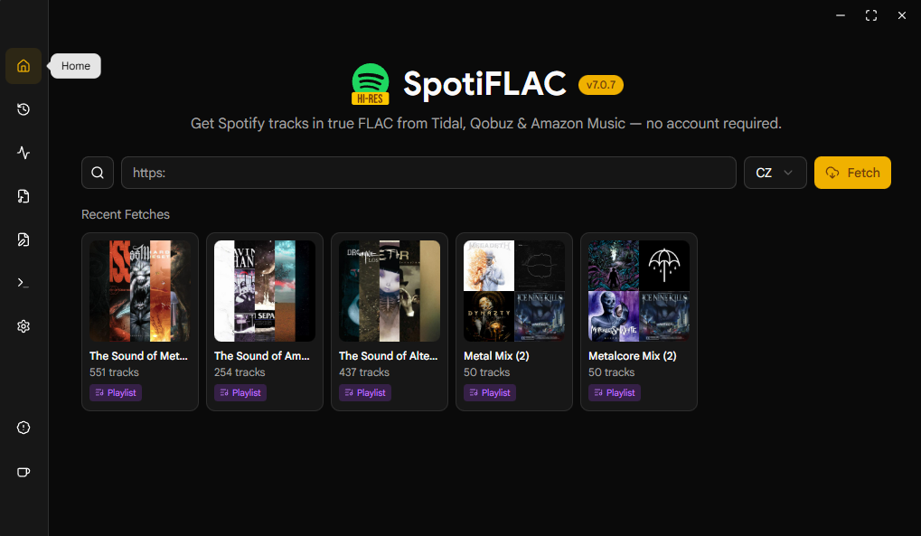 SpotiFLAC Screenshot