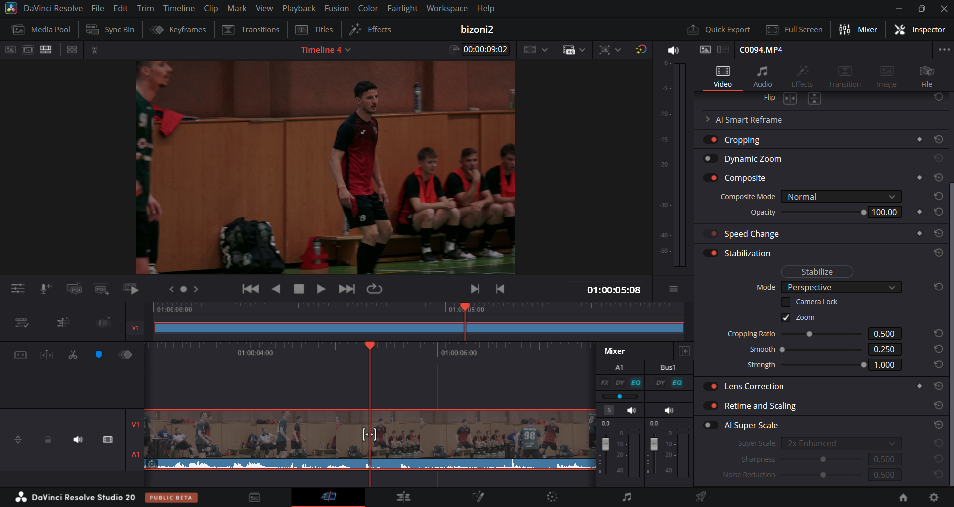 Video editing