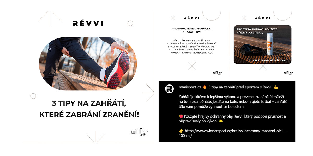 Příspěvek na Instagramu