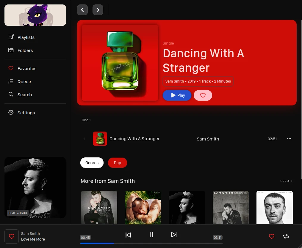 SWING MUSIC PLAYER BANNER IMAGE