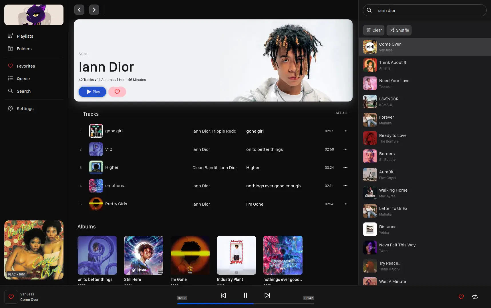 SWING MUSIC PLAYER BANNER IMAGE