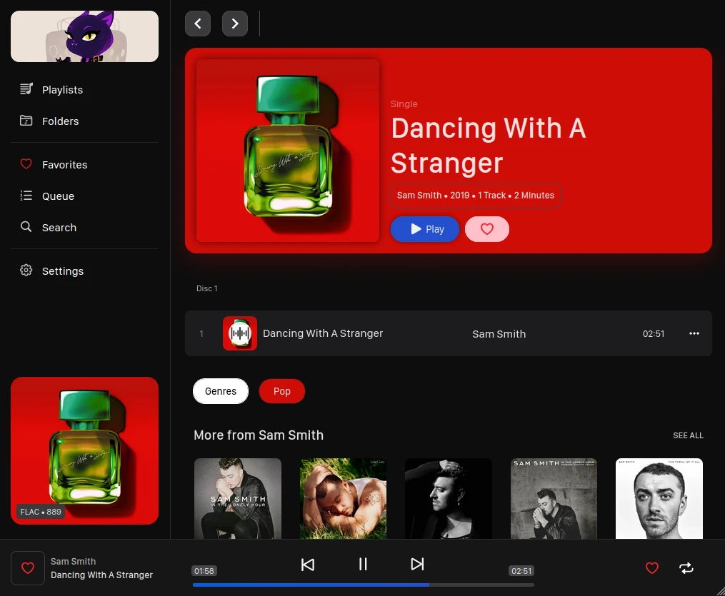 SWING MUSIC PLAYER BANNER IMAGE